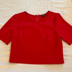 Express Vibrant Red Blouse